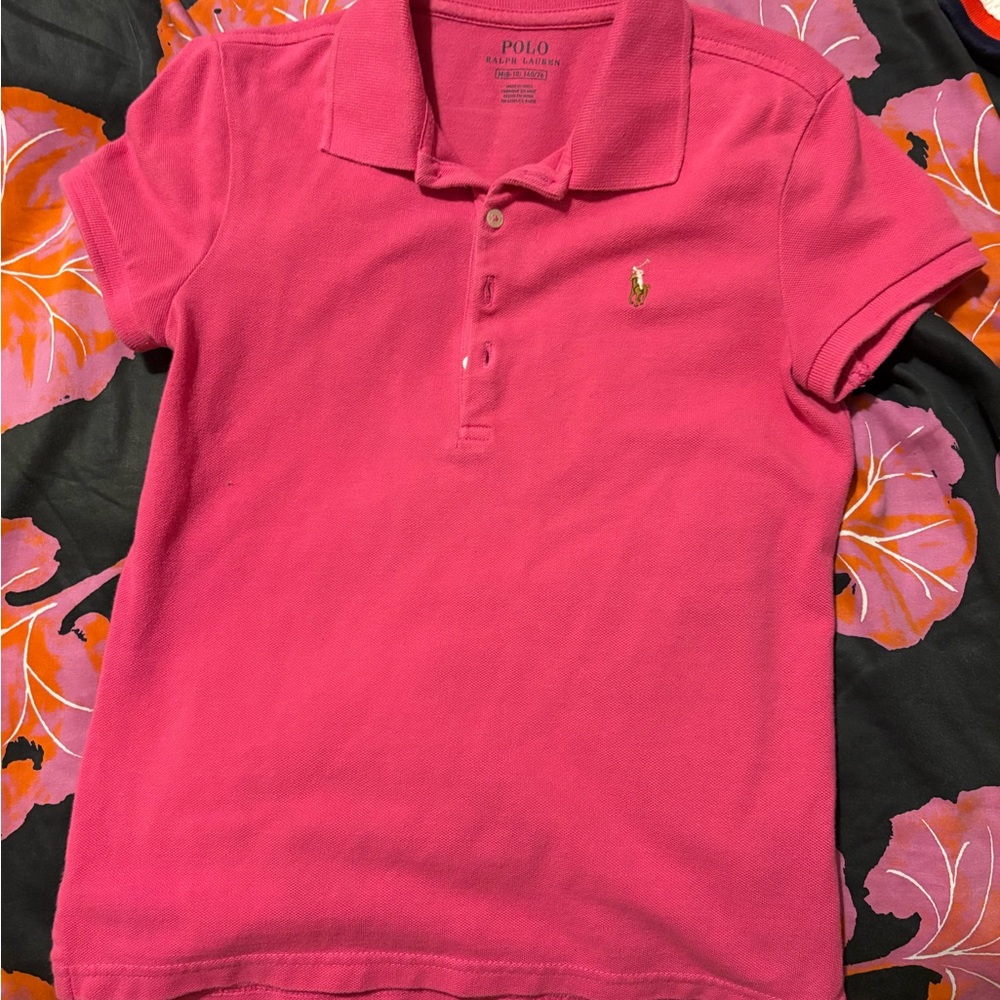 Polo by Ralph Lauren Kids Bright Pink Polo Shirt